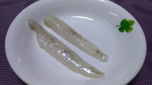 20120425勝浦(メゴチのお刺身)