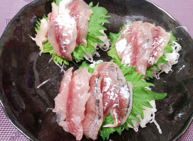 20190126_アジのお刺身