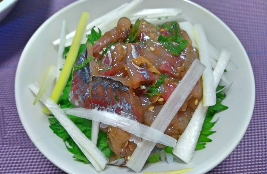 20190126_アジのたたき丼