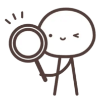 吹き出し／シンプル人間