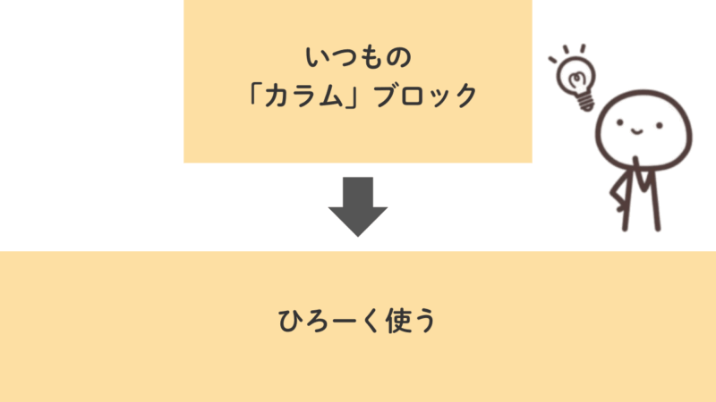 フルワイド｜カラムブロック